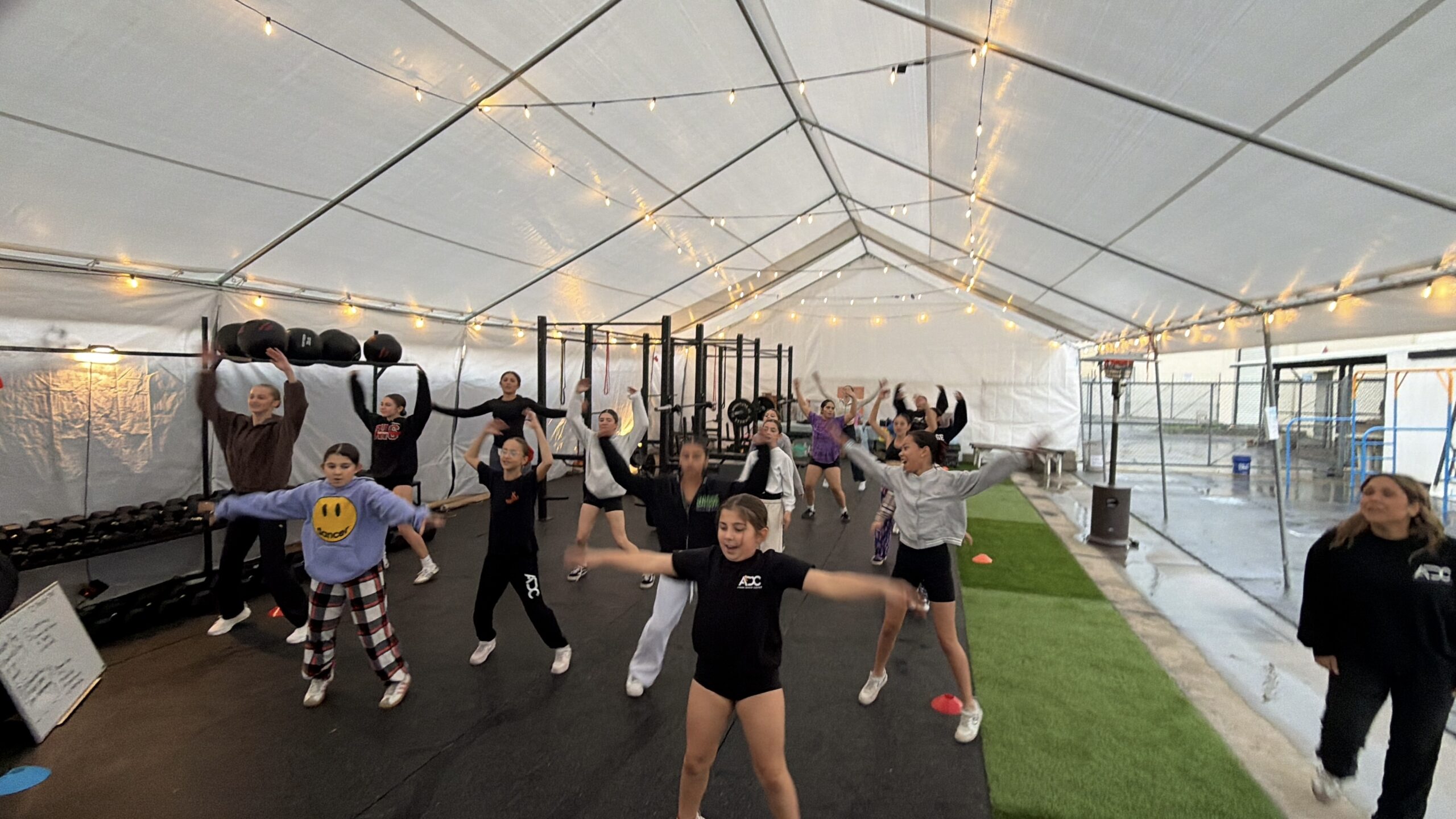 The Playground supportive training environment